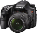 Sony Alpha SLT-A57K 16.1 MP Exmor APS HD CMOS Sensor DSLR with Translucent Mirror Technology, 3D Sweep Panorama and 18-55mm Zoom Lens