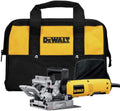 DEWALT Biscuit Joiner, 6.5 Amp, 10,000 RPM, Retractable 45 Degree Notch, for Depth Spots (DW682K)