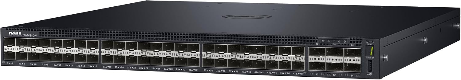 Dell S4048-ON 48x 10GbE SFP+ 6x 40GbE QSFP+ RA Switch w/ Dual PSU [No Rails Kit] (Renewed)