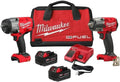Milwaukee Electric - M18 Fuel 1/2 HTIW 3/8 MTIW Automotive Combo K
