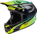 FLY Racing WERX-R Carbon Full-Face Mountain Bike Helmet — 12K Carbon Shell, RHEON, Triple-Density EPS, TFV Ventilation, Quick-Release Cheek Pads — Downhill / BMX