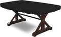 Covers & all Poker Table Cover 12 Oz Waterproof - 100% Weather Resistant Outdoor Game Table Cover with Elastic at 4 Sides (100' W x 48' D x 8' H Inches, Black)