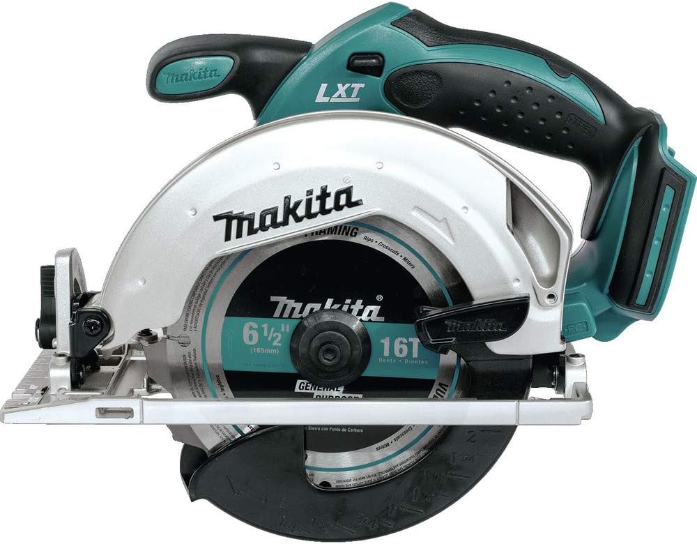 Makita XSS02Z 18V LXT Lithium-Ion Cordless 6-1/2' Circular Saw, Tool Only