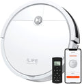 ILIFE X3 Robot Vacuum Cleaner, Tangle-Free 3000Pa Suction, 120 Min Runtime, Self-Charging Robotic Vacuum, 2.4GHz WiFi/App/Alexa Control, Slim, Quiet, Ideal for Pet Hair and Hard Floors