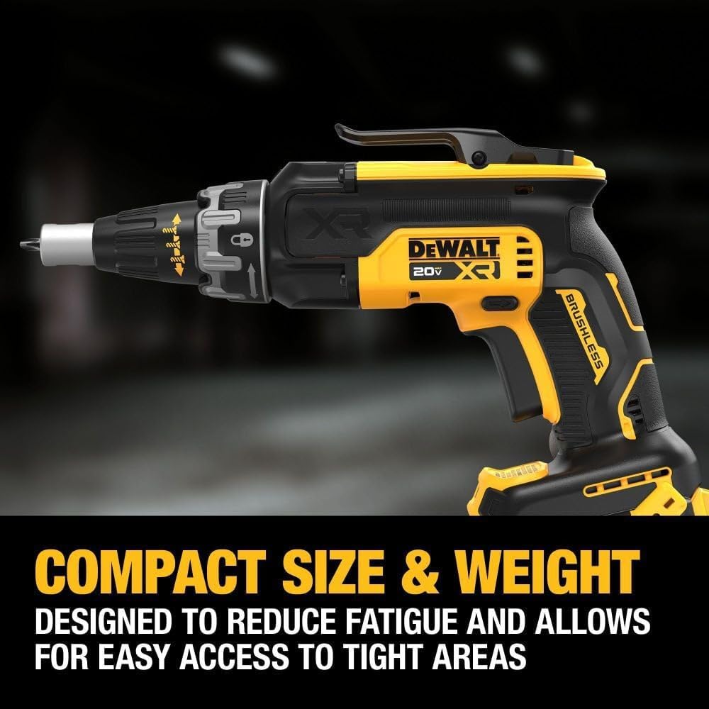 DEWALT 20V Max Drywall Screwgun, Tool Only (DCF630B) (Pack of 3)
