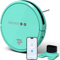 TECBOT S1 Robot Vacuum Cleaner Slim 120Mins Runtime 2-in-1 Robot Sweeping or Mopping Self-Charging WiFi&App&Remote Control Robotic Vacuum Cleaner for Home Pet Hair Hard Floors,Blue