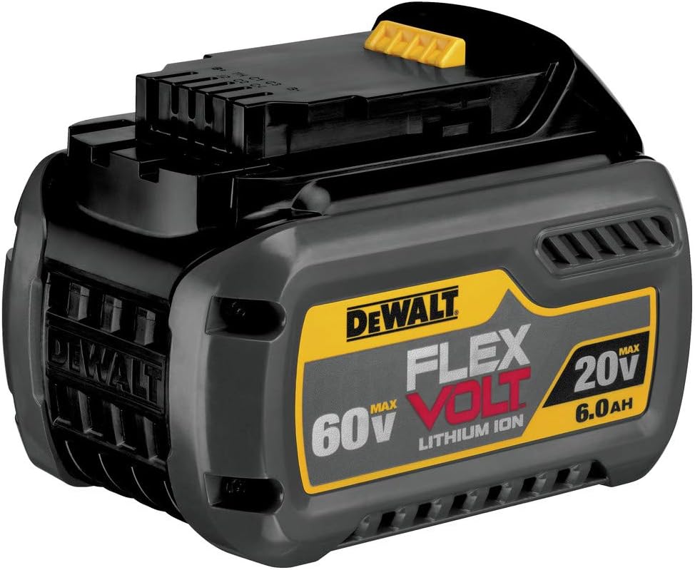 DEWALT FLEXVOLT 20V/60V MAX Lithium Ion Battery, 6.0-Ah (DCB606)