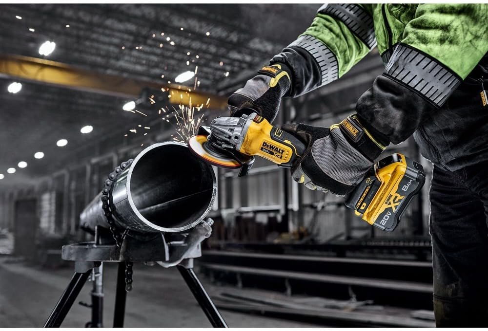 DEWALT 20V MAX* XR Brushless Cordless 4-1/2-5 in. Angle Grinder (Tool Only) (DCG410B)