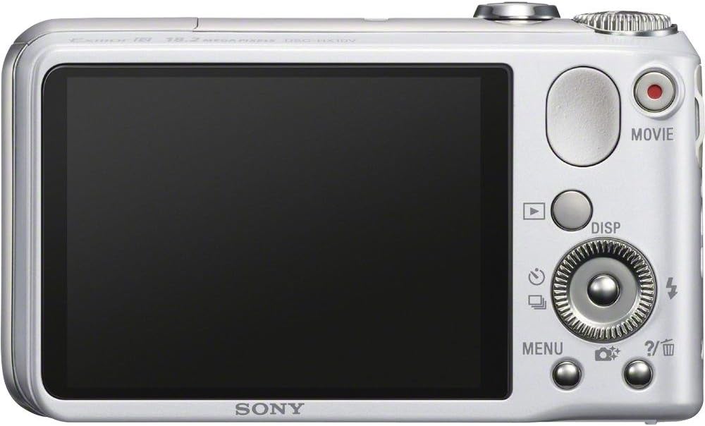 Sony Cyber-shot DSC-HX10V 18.2 MP Exmor R CMOS Digital Camera with 16x Optical Zoom and 3.0-inch LCD (White) (2012 Model)