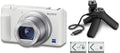 Sony ZV-1 Digital Camera (White) Shooting Grip Kit