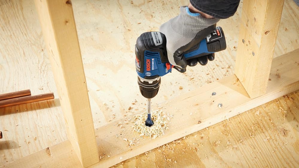 Bosch GSR12V-300FCB22 12V Max Drill/Driver with 5-In-1 Flexiclick® System with (2) 2.0 Ah Batteries