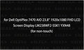 Replacement for Dell OptiPlex 7470 All in One 23.8' 1920x1080 FHD LCD Screen Display LM238WF2-SSK1 YXN48 (only for Non-Touch Version)