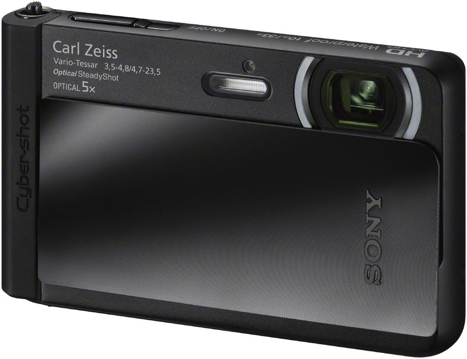 Sony DSC-TX30/B 18 MP Digital Camera with 5x Optical Image Stabilized Zoom and 3.3-Inch OLED (Black)