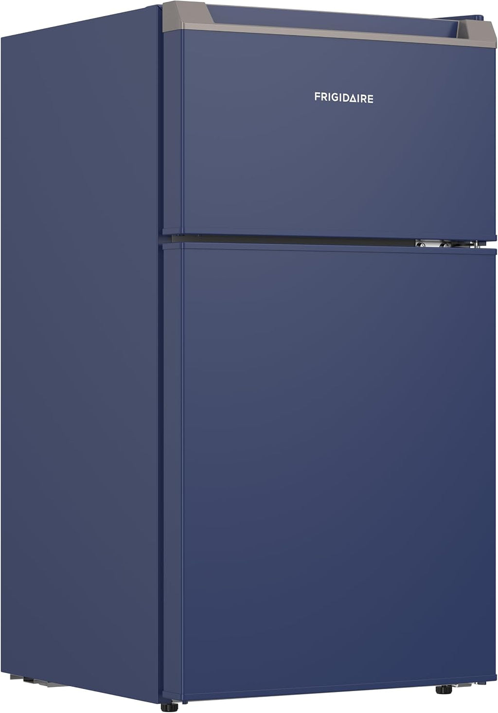 Frigidaire Compact Refrigerator with Top Freezer - 2 Door Fridge with 3.2 Cu Ft, Contemporary Series, Blue
