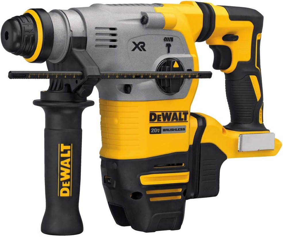 DEWALT DCH293B 20V Max XR Brushless 1-1/8' L-Shape SDS Plus Rotary Hammer Drill (Tool Only)