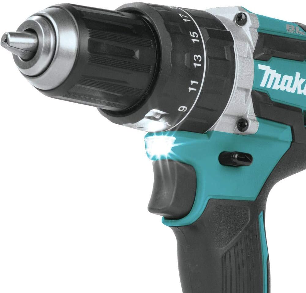 Makita XT269M 18V LXT Lithium-Ion Brushless Cordless 2-Pc. Combo Kit (4.0Ah), Blue