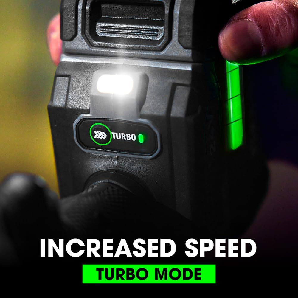 FLEX 24V Brushless Cordless 1/2-Inch 1,400 In-Lbs Torque 2-Speed Drill Driver Turbo Mode Kit with 2.5Ah, 5.0Ah Lithium Batteries and 160W Fast Charger - FX1171T-2B