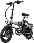 Lightweight Folding Mini Electric Bike for Adults–14 Inch Electric Bicycles Ebike,2000W/1000W, 40/28MPH,52V 25Ah & 48V 15Ah,60-80mi Range, Removable Battery
