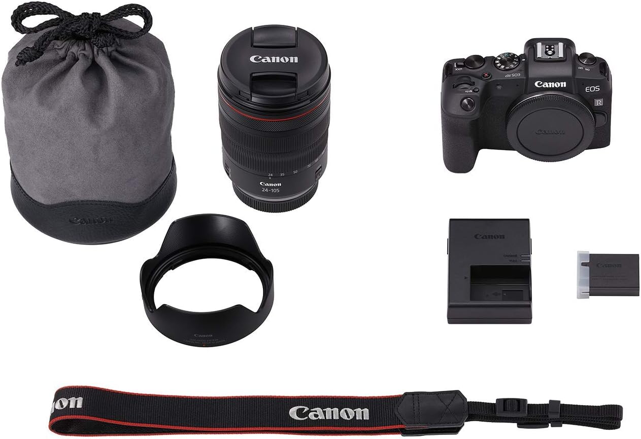 Canon EOS RP Mirrorless Camera with RF 24-105mm F/4L is USM Lens (Renewed)