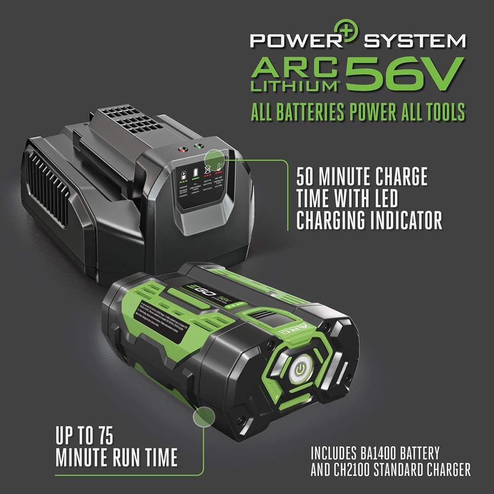 EGO POWER+ Hedge Trimmer Cordless, Electric Hedge Trimmer 24', Includes 56V 2.5Ah Battery and Charger - HT2411