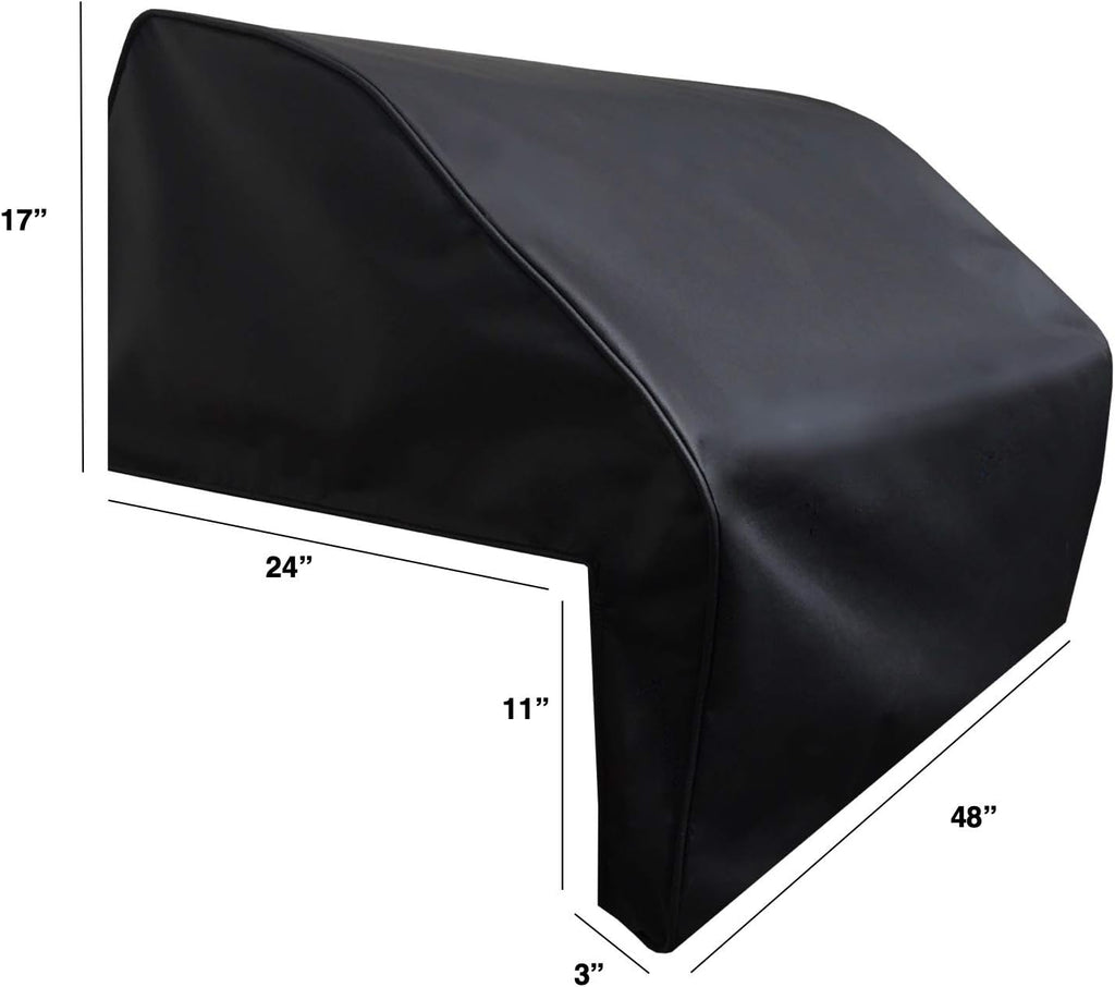 Windproof Covers 48 inch Heavy Duty Premium Vinyl Grill Cover to fit DCS Series 9 Evolution Built-in Grill