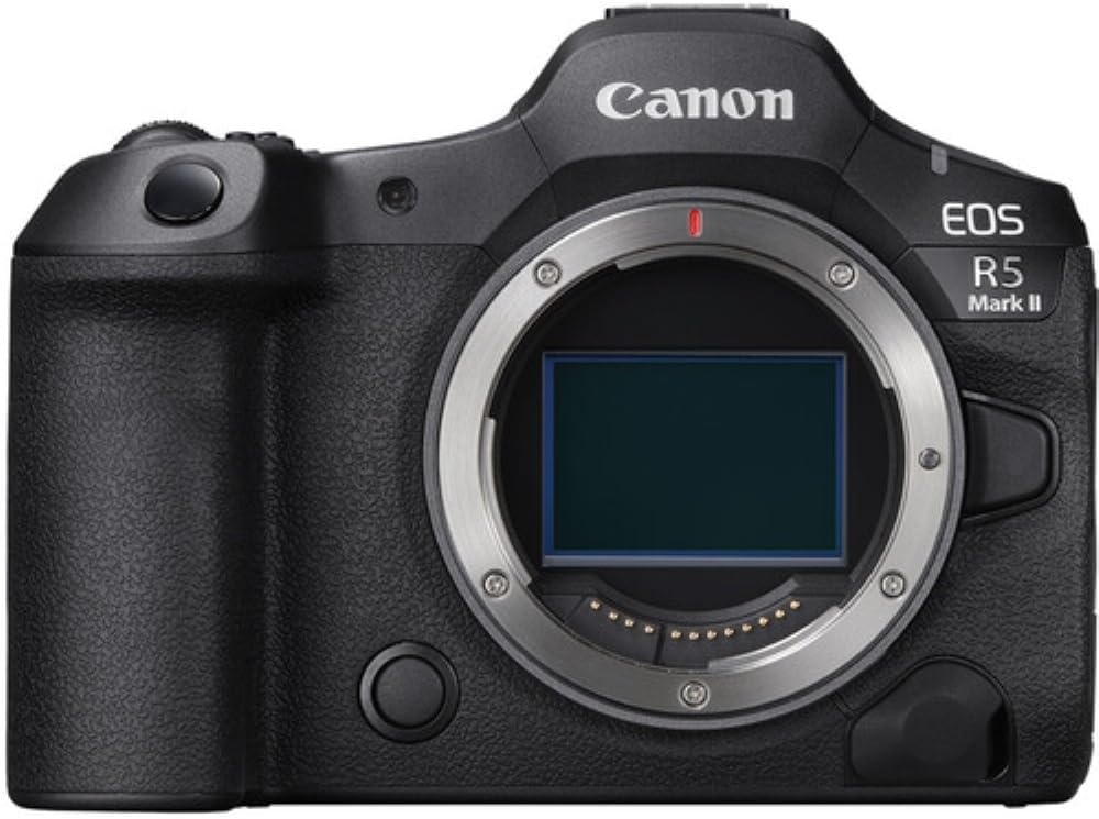 Canon EOS R5 Mark II Mirrorless Camera with Extra Canon LP-E6P Lithium-Ion Battery