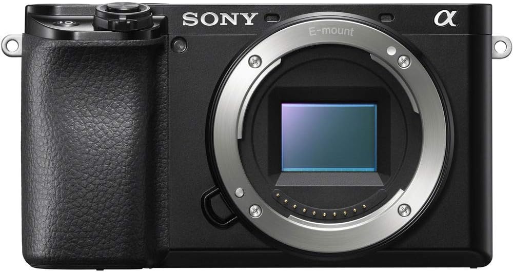 Sony Alpha A6100 Mirrorless Camera with 16-50mm Zoom Lens, Black (ILCE6100L/B)