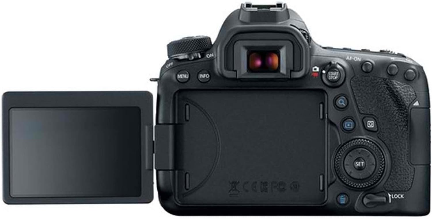 Canon EOS 6D Mark II Digital SLR Camera Body (Renewed)