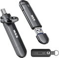 SSK USB Flash Drive 2TB SSD External, TLC NAND Solid State Drive Dual USBC & USBA Ports, Up to 1000MB/s High-Speed Portable 2TB USB Thumb Drive Stick for iPhone 15/16/17 Pro, Mac, Android, PC Backup