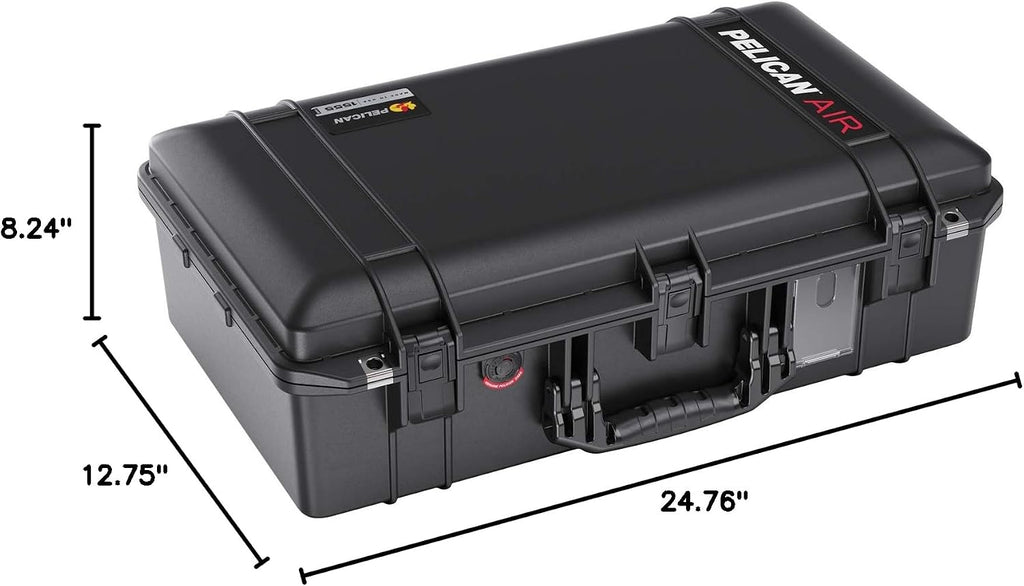 Pelican Air 1555 Case With Padded Dividers - Black