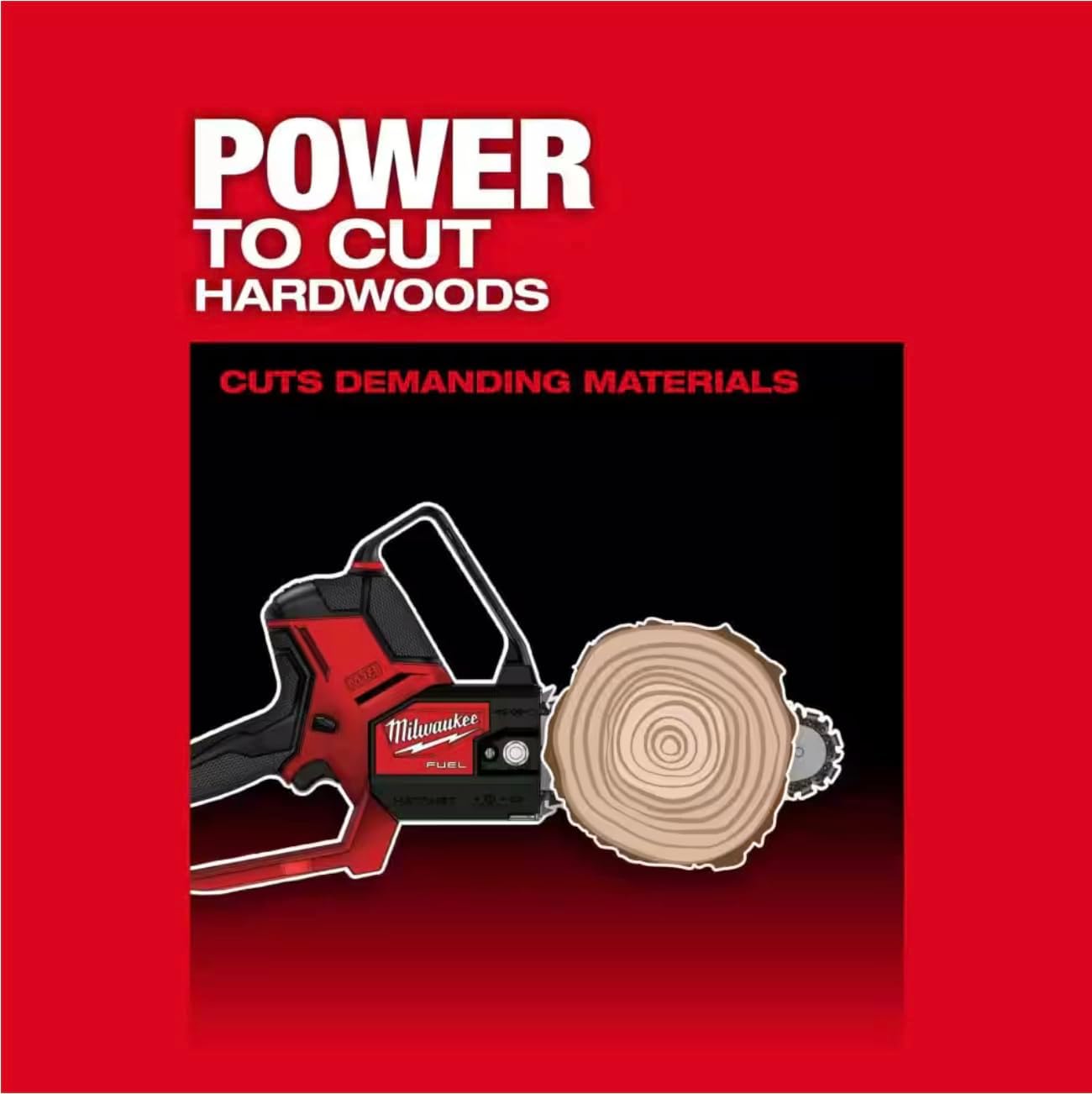 Milwaukee M18 FUEL 8 in. 18V Lithium-Ion Brushless HATCHET Pruning Saw Kit with 6Ah High Output Battery and Charger