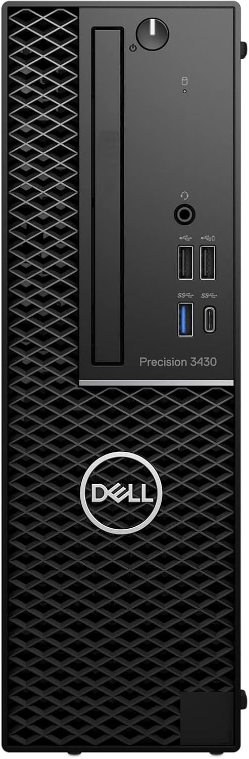 Dell Precision 3430-SFF, Core i5-8500 3.0GHz, 16GB RAM, 256GB Solid State Drive, Windows 10 Pro 64Bit, (Renewed)