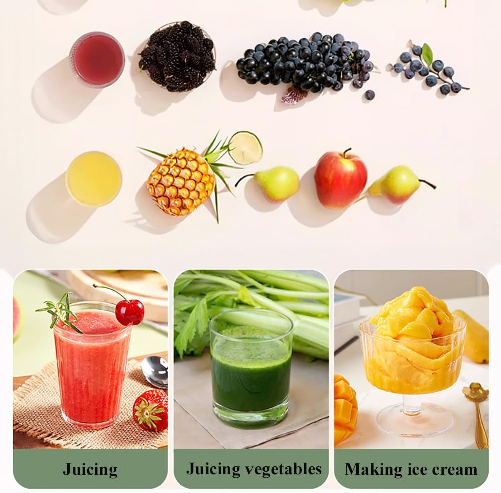 Centrifugal Juicer,Juice Extractor Machine Vegetable And Fruit,2.76 Inch Feed Trough,Whole Fruit Without Cutting,97% Pure Juice,300W Slow Masticating Juicer,Easy To Clean