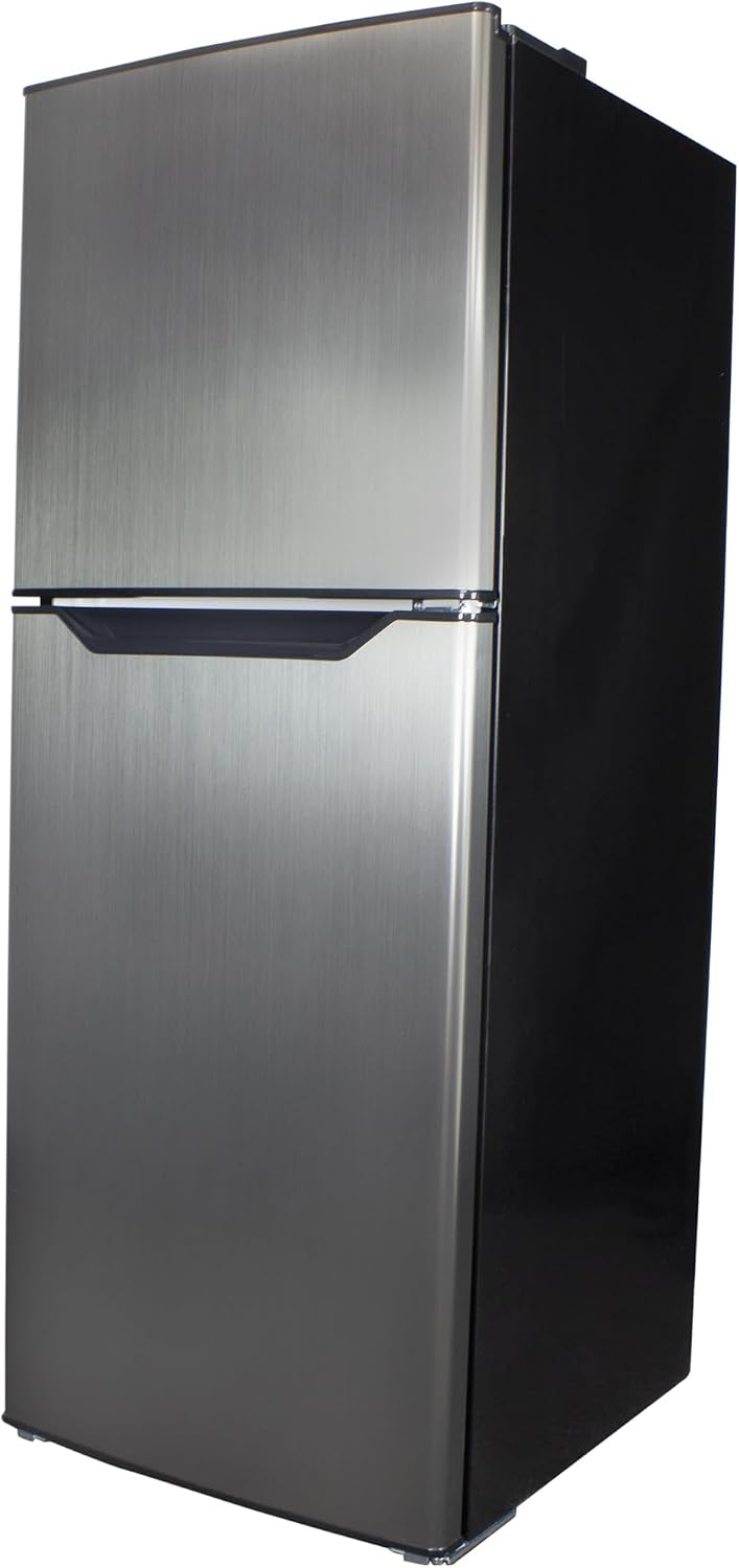 Danby DFF070B2BSLDB-6 7.0 cu. ft. Frost Free Top Mount Freezer in Black Stainless Steel