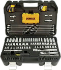 DEWALT Mechanics Tools Kit and Socket Set, 142-Piece, 1/4 & 3/8' Drive, MM/SAE (DWMT73802)