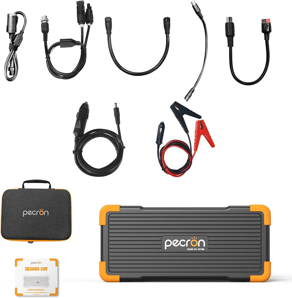 pecron 3072Wh Extra Battery, Expanding Capacity Only for E2000LFP
