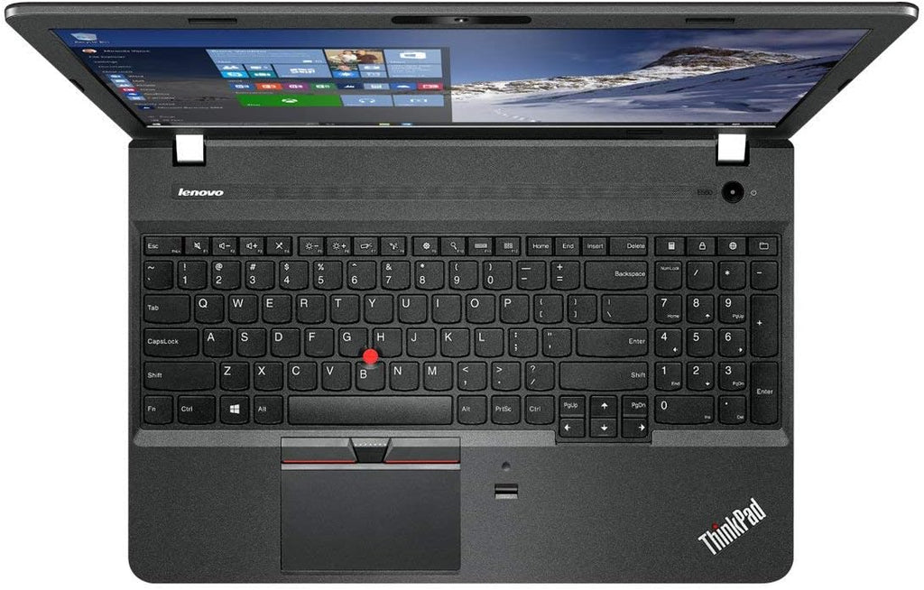 Lenovo ThinkPad E560 Laptop, Intel Core i5-6200U 2.3GHz, 500GB SATA, 4GB DDR3, 802.11ac, Bluetooth, Win7Pro, Black, 15.6' (Renewed)