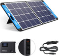 XTAR SP100 100w Solar Panel, Portable Solar Panel Solar Power, Foldable Solar Panel with Independent Charger, Solar Power Panel for Power Station Solar Generator RV Solar Camping 1Pack-1