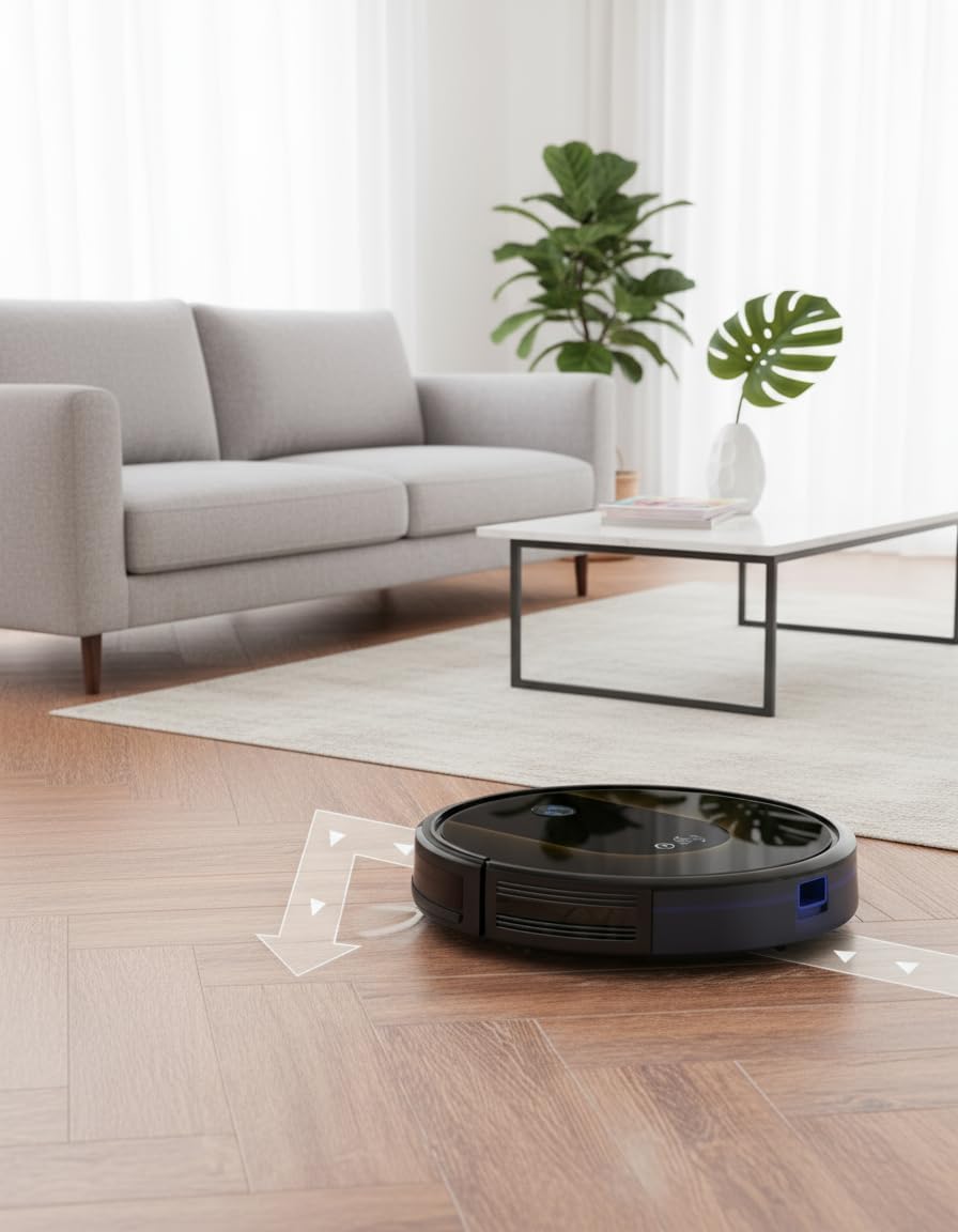 eufy Robot Vacuum 30C Slim Max, Self-Charging Robot Vacuum Cleaner, Cleans Hard Floors to Medium-Pile Carpets, Boundary Strips Included