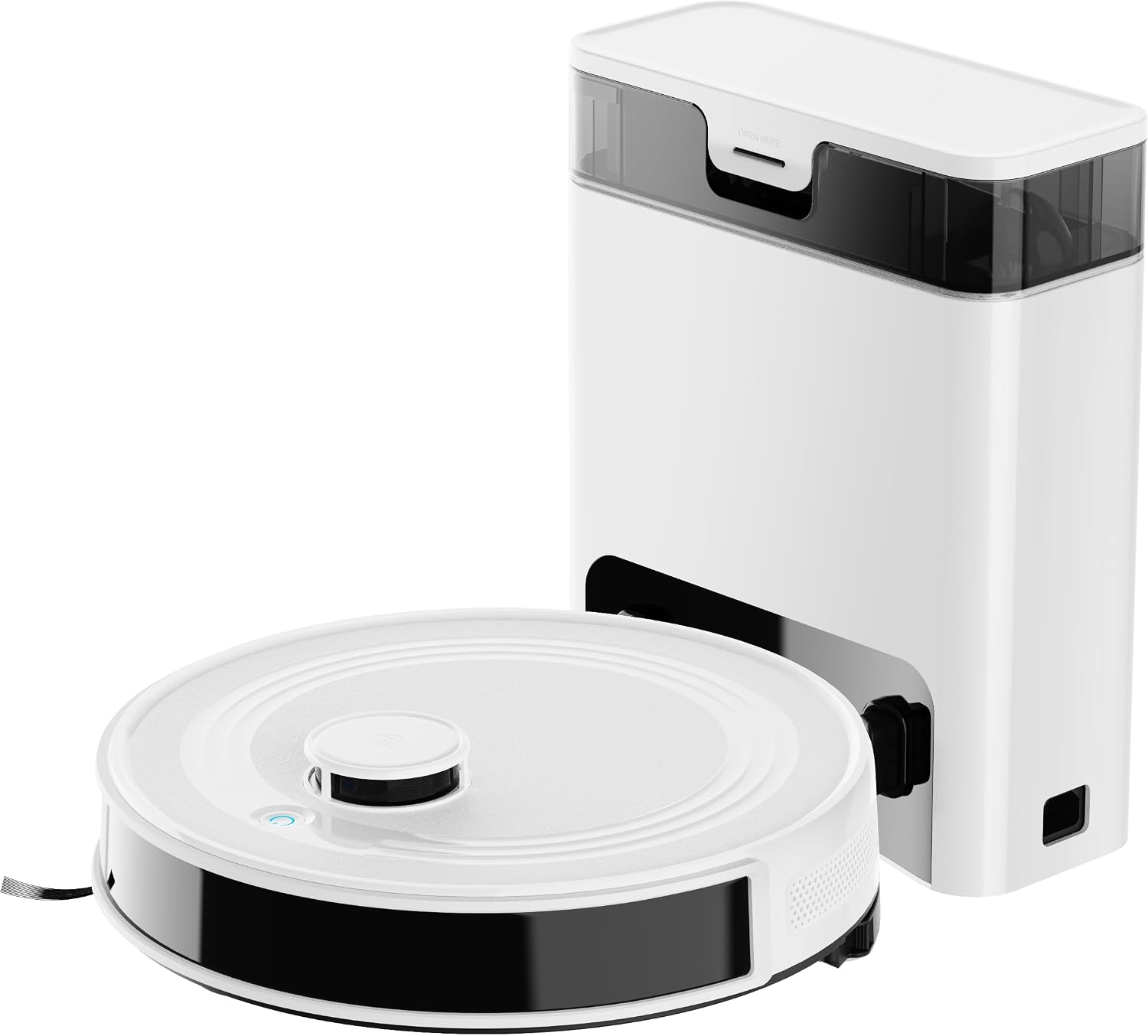 Lefant M2 Pro Robot Vacuum & Mop, 5000Pa High Suction, Advanced Mapping, Smart Obstacle Sensors, 140-Minutes Operation, White
