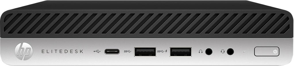 HP EliteDesk 800 G3 Mini Business Desktop (Intel Quad Core i5-7500T, 16GB DDR4 RAM, 256GB PCIe NVMe M.2 SSD) Type-C, DP, WiFi, Ethernet, USB Keyboard + Mouse, Windows 10 Pro