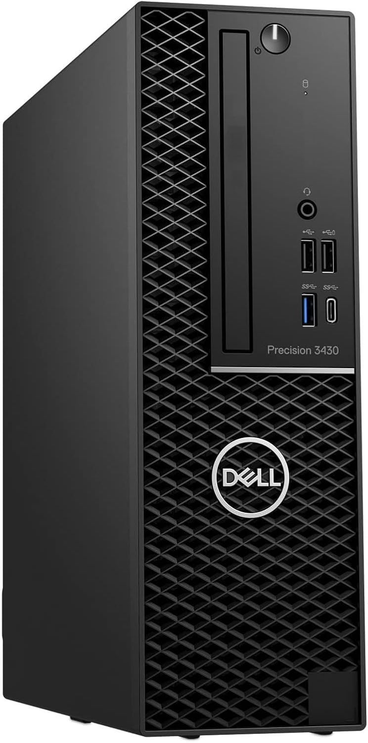Dell Precision 3430-SFF, Core i5-8500 3.0GHz, 16GB RAM, 256GB Solid State Drive, Windows 10 Pro 64Bit, (Renewed)