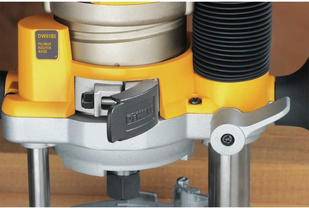DEWALT Router Fixed/Plunge Base Kit, Variable Speed, 12-Amp, 2-1/4-HP (DW618PK)