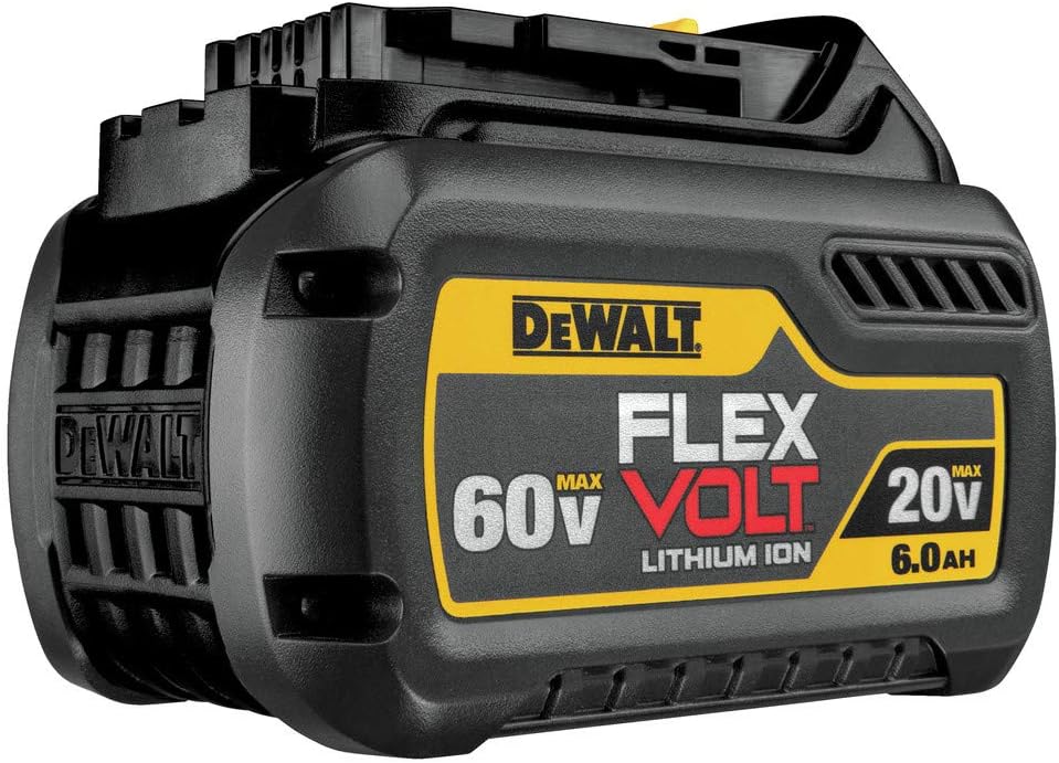 DEWALT FLEXVOLT 20V/60V MAX Lithium Ion Battery, 6.0-Ah (DCB606)
