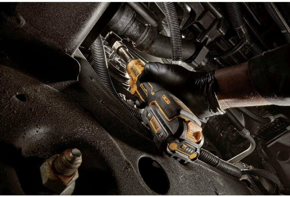 DEWALT XTREME 12V MAX* Cordless Ratchet, Brushless,3/8 in., Extended Reach, Tool Only (DCF503EB)