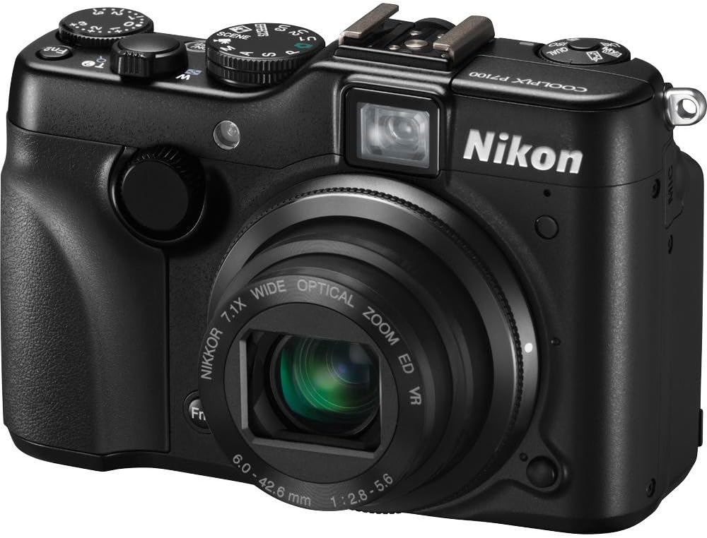 Nikon COOLPIX P7100 10.1 MP Digital Camera with 7.1x Optical Zoom NIKKOR ED Glass Lens and 3-Inch Vari-Angle LCD