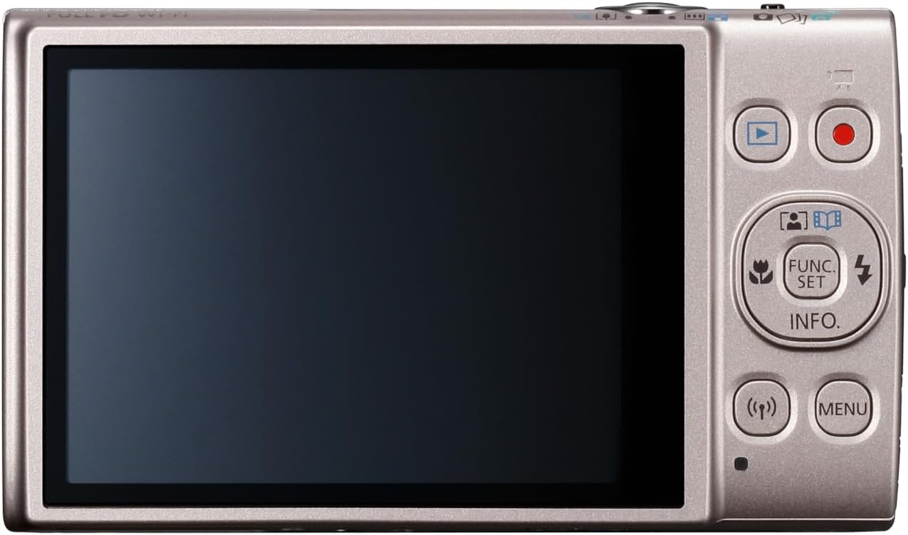 Canon Ixy 650 HS M/PowerShot ELPH 360 HS A (Silver) (International Model) (Renewed)