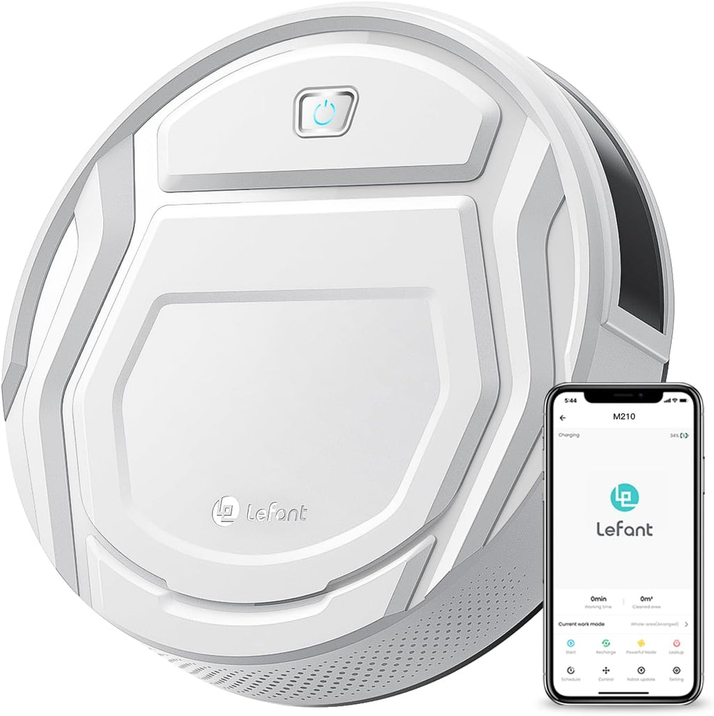 Lefant Robot Vacuums, 2200Pa Strong Suction, 120 Min Runtime