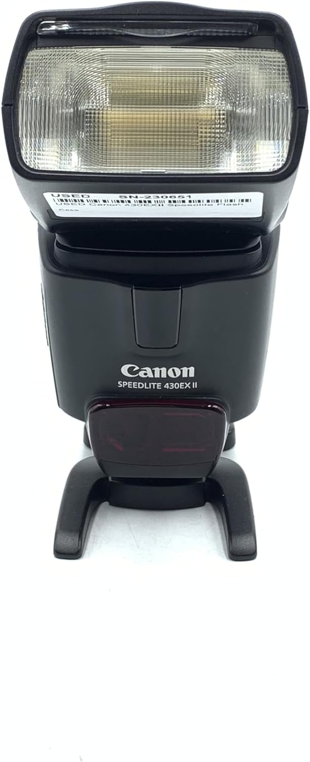 Canon Speedlite 430EX II Flash for Canon Digital SLR Cameras Bulk Packaging (White Box, New)