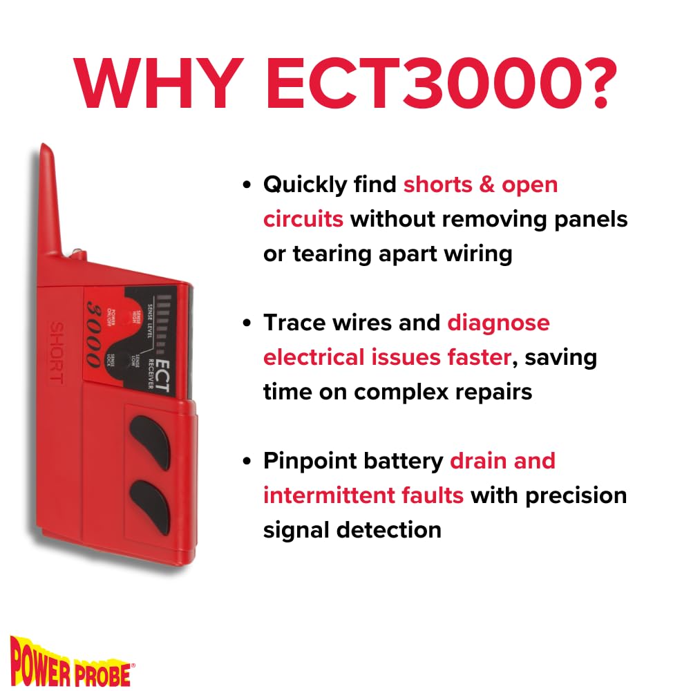 Power Probe 3000 Circuit Tracer for Shorts and Opens